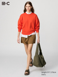 Жіночі шорти UNIQLO з кишенями 1159835431 (Коричневий S)