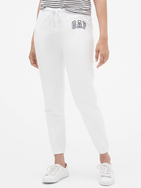 Джоггеры GAP спортивные штаны art146161 (Белый, размер L)