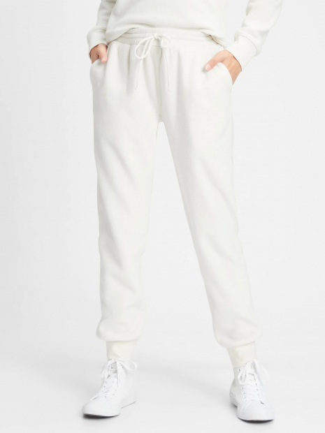 Штаны спортивные женские GAP art651319 (Белый, размер XXL)