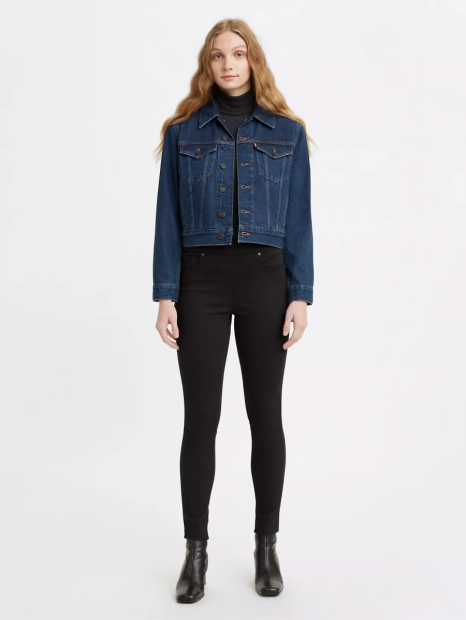 Женские джинсы Levi's леггинсы 1159764240 (Черный, W27 L30)