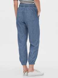 Джинсові штани літні джоггеры GAP art328192 (Блакитний, розмір XS)