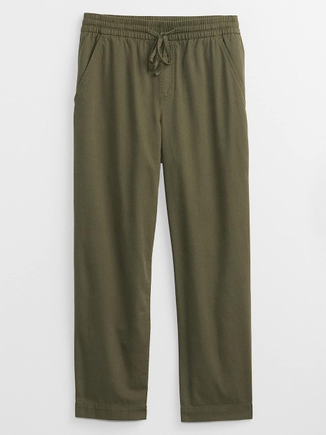 Женские штаны GAP на завязках 1159784285 (Зеленый, S)
