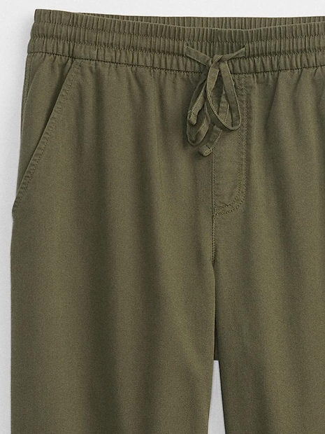 Женские штаны GAP на завязках 1159803727 (Зеленый, M)
