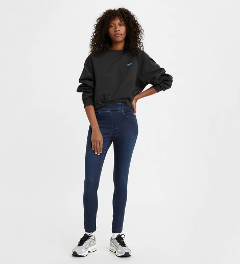 Женские джеггинсы Levi's лосины 1159789647 (Синий, 26)