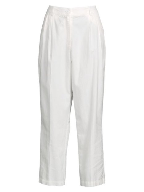 Прямі вкорочені штани Calvin Klein 1159796661 (Білий, M)