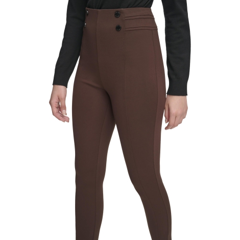 Женские эластичные штаны Calvin Klein брюки 1159806509 (Коричневый, XL)