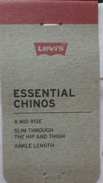 Жіночі штани Levi's Essential chinos 1159814406 (Рожевий, W27 L30)