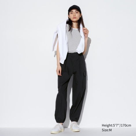 Стильні штани UNIQLO карго 1159814978  (Чорний XS)