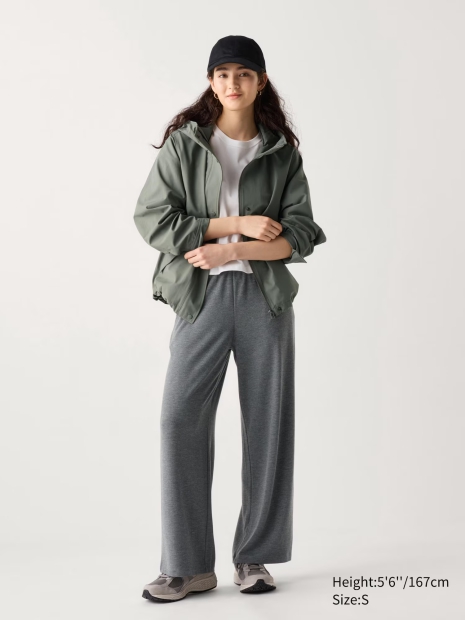 Мягкие штаны с начесом UNIQLO 1159817261 (Серый M)