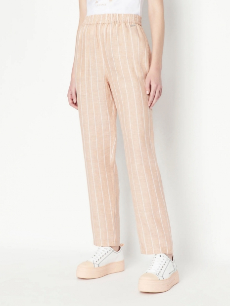 Легкі жіночі штани Armani Exchange 1159819049 (Бежевий 2)