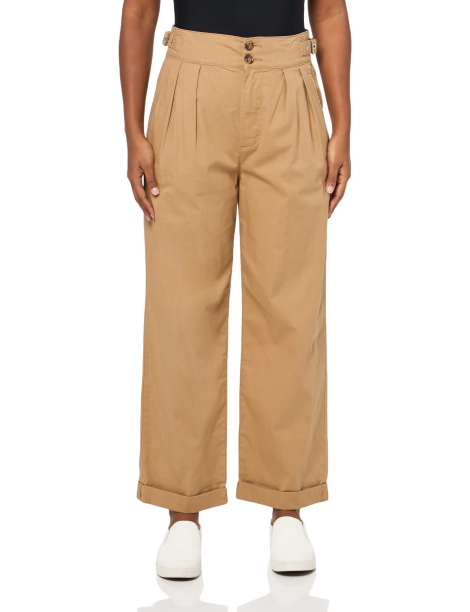 Стильные женские штаны Tommy Hilfiger 1159826344 (Бежевый 12)