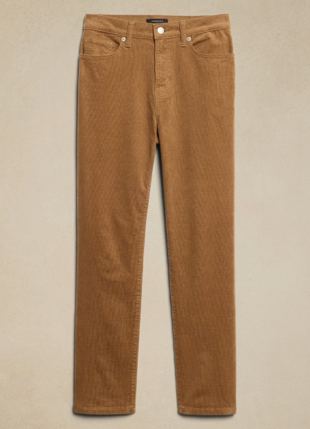 Женские вельветовые штаны Banana Republic 1159834779 (Коричневый 34)
