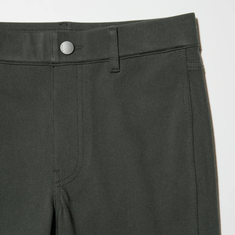 Женские ультраэластичные брюки UNIQLO джеггинсы 1159835239 (Зеленый M)