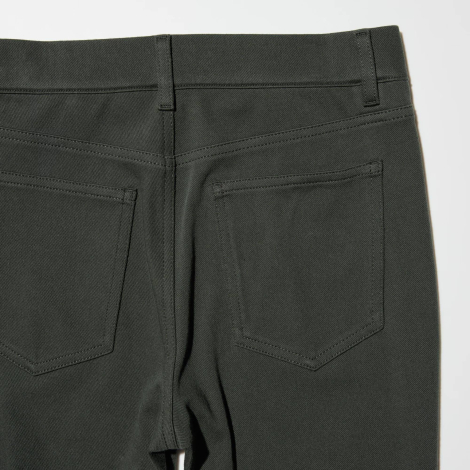 Женские ультраэластичные брюки UNIQLO джеггинсы 1159835239 (Зеленый M)