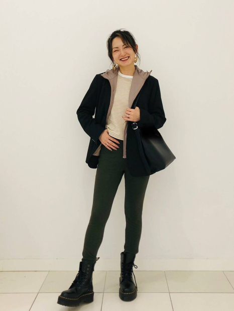 Женские ультраэластичные брюки UNIQLO джеггинсы 1159835239 (Зеленый M)
