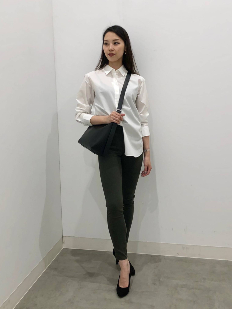 Женские ультраэластичные брюки UNIQLO джеггинсы 1159835239 (Зеленый M)