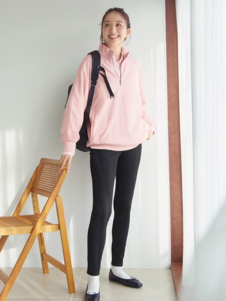 Женские ультраэластичные брюки UNIQLO джеггинсы 1159835240 (Черный M)