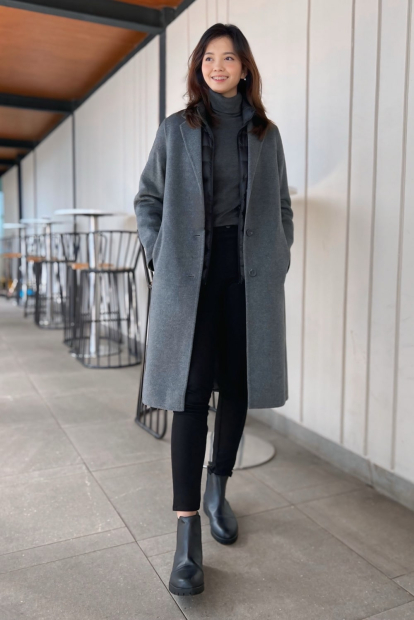 Женские ультраэластичные брюки UNIQLO джеггинсы 1159835240 (Черный M)