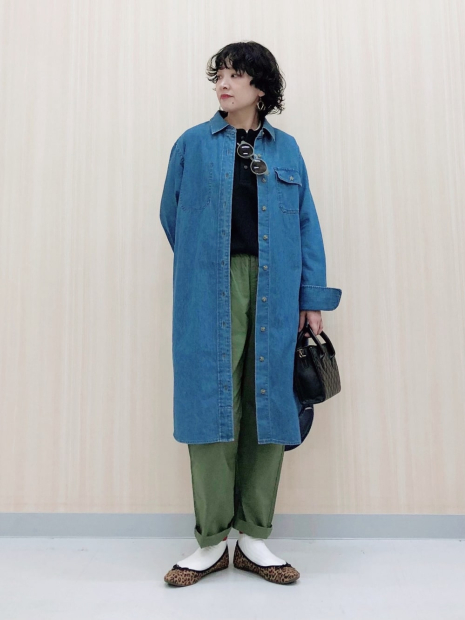 Штани вільні штани UNIQLO 1159835383 (Зелений M)