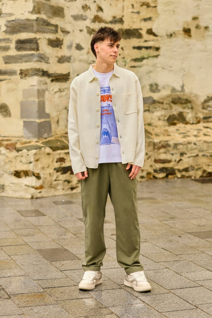 Штани вільні штани UNIQLO 1159835383 (Зелений M)