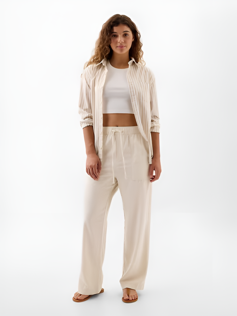 Женские штаны GAP 1159836298 (Бежевый XXL)