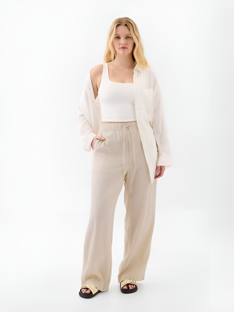 Женские штаны GAP 1159836298 (Бежевый XXL)