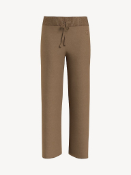 Женские широкие штаны Tommy Hilfiger вязаные 1159778737 (Коричневый, XXL)