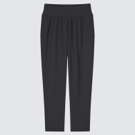 Женские зауженные брюки UNIQLO с технологией AIRism 1159785762 (Черный, XS)