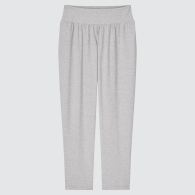 Женские зауженные брюки UNIQLO с технологией AIRism 1159786482 (Серый, S)