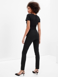 Женские облегающие брюки GAP 1159796979 (Черный, 8)