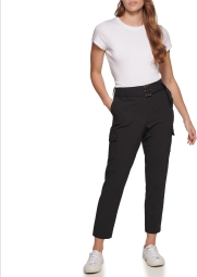 Стильні жіночі штани-карго Calvin Klein 1159796561 (Чорний, 18W)