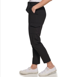 Стильные женские брюки-карго Calvin Klein 1159796561 (Черный, 18W)