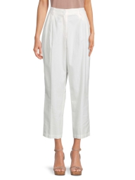 Прямые укороченные брюки Calvin Klein 1159796662 (Белый, 8)