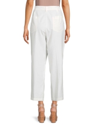 Прямые укороченные брюки Calvin Klein 1159796661 (Белый, 6)