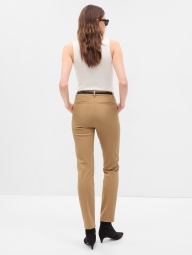 Узкие брюки GAP с молнией внизу штанин 1159800379 (Бежевый, 16)