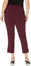 Стильные женские штаны Calvin Klein с разрезами 1159803580 (Бордовый, 16W)