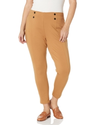 Женские эластичные штаны Calvin Klein брюки 1159806752 (Бежевый, M)
