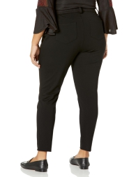 Стильные замшевые женские штаны Calvin Klein брюки 1159811252 (Черный, 18W)