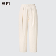 Укорочені штани-парашути UNIQLO 1159814854  (Молочний XL)