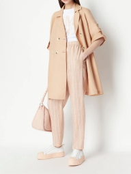 Легкі жіночі штани Armani Exchange 1159819049 (Бежевий 2)