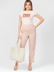 Легкі жіночі штани Armani Exchange 1159819049 (Бежевий 2)