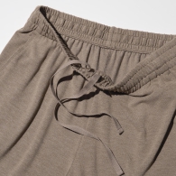 Женские широкие штаны UNIQLO 1159820617 (Коричневый XXL)