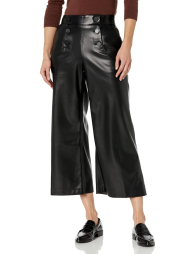 Женские брюки Karl Lagerfeld Paris из искусственной кожи 1159833557 (Черный 10)
