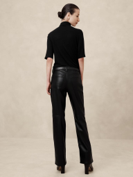 Женские штаны Banana Republic из экокожи 1159834758 (Черный 26)