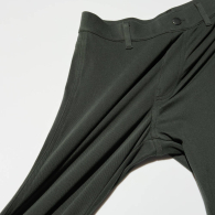 Женские ультраэластичные брюки UNIQLO джеггинсы 1159835239 (Зеленый M)