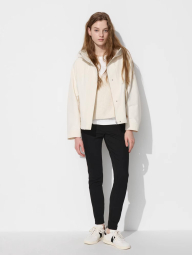 Женские ультраэластичные брюки UNIQLO джеггинсы 1159835240 (Черный M)