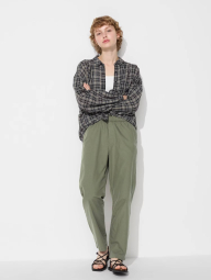 Штани вільні штани UNIQLO 1159835383 (Зелений M)