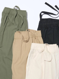 Штани вільні штани UNIQLO 1159835383 (Зелений M)