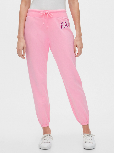 Женские джоггеры GAP спортивные штаны art578691 (Розовый, размер L)