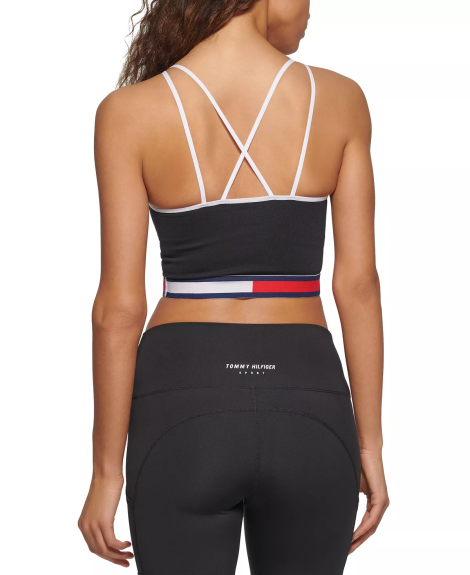 Спортивный топ Tommy Hilfiger бра 1159769545 (Черный, L)